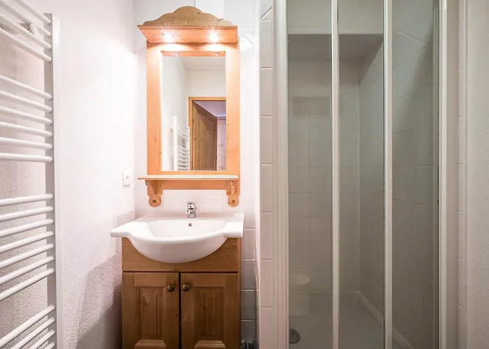Duplex Confortable Avec Piscine Apartman Fontcouverte-la-Toussuire